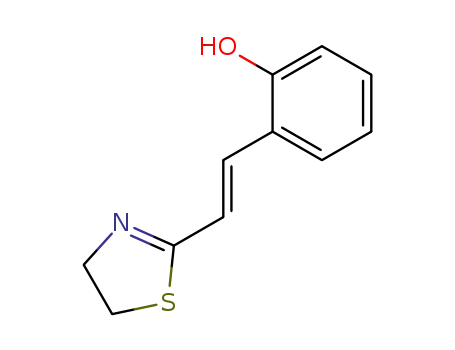 2-[<i>trans</i>-2-(4,5-dihydro-thiazol-2-yl)-vinyl]-phenol