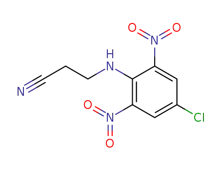 N-(2'-cyanoethyl)-4-chloro-2,6-dinitroaniline