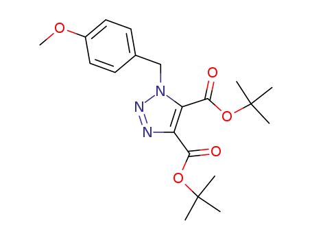 1H-1,2,3-Triazole-4,5-dicarboxylic acid, 1-[(4-methoxyphenyl)methyl]-,
bis(1,1-dimethylethyl) ester