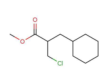 2-Chlormethyl-3-cyclohexylpropionsaeure-methylester
