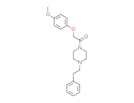 1-(4-Methoxyphenoxyacetyl)-4-(2-phenylethyl)piperazine