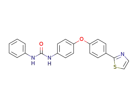 1-phenyl-3-{4-[4-(thiazol-2-yl)phenoxy]phenyl}urea