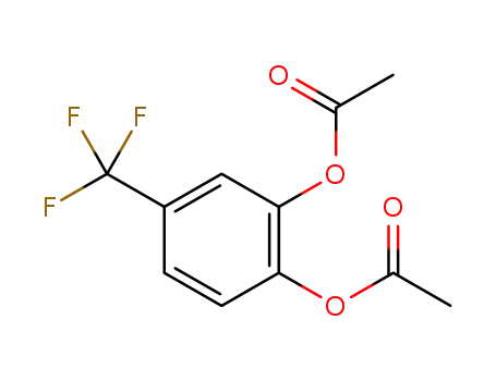 4-(trifluoromethyl)-1,2-phenylene diacetate