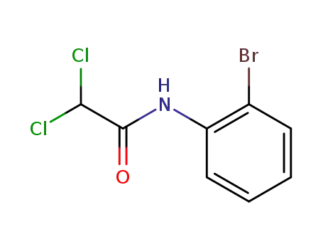 Molecular Structure of 65983-73-5 (Acetamide, N-(2-bromophenyl)-2,2-dichloro-)
