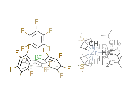 [(Me3SiC5H4)2Zr(μ-H)3(Al(i-Bu)2)2][B(C6F5)4]