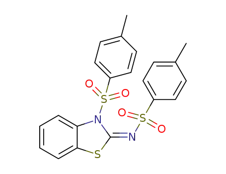 (E)-N,3-ditosylbenzo[d]thiazol-2(3H)-imine