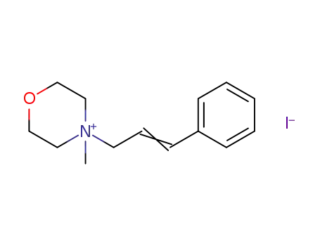 4-methyl-4-cinnamylmorpholinium iodide