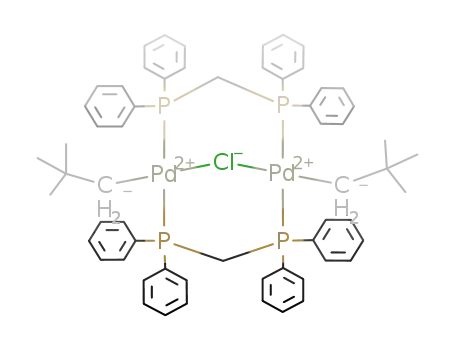 Pd2(neopentyl)2(μ-Cl)(μ-dppm)2(1+)