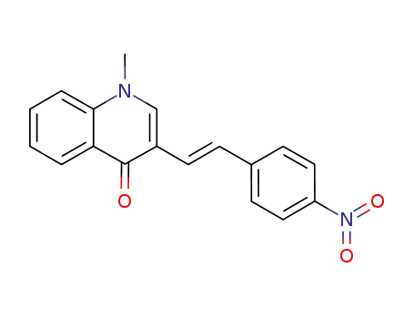 (E)-1-methyl-3-[2-(4-nitrophenyl)vinyl]quinolin-4(1H)-one