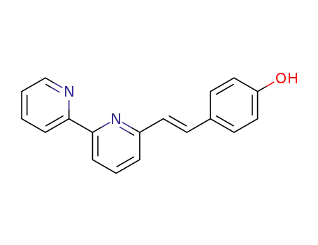 6-(4-hydroxystyryl)-2,2'-bipyridine