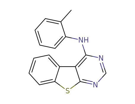 4-(2-methylanilino)-[1]benzothieno[2,3-d]pyrimidine