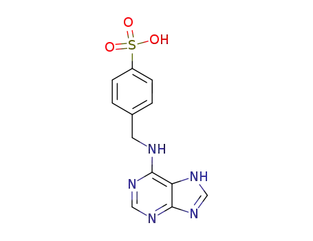 4-[(7<sup>(9)</sup><i>H</i>-purin-6-ylamino)-methyl]-benzenesulfonic acid