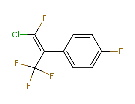 1-((Z)-2-Chloro-2-fluoro-1-trifluoromethyl-vinyl)-4-fluoro-benzene
