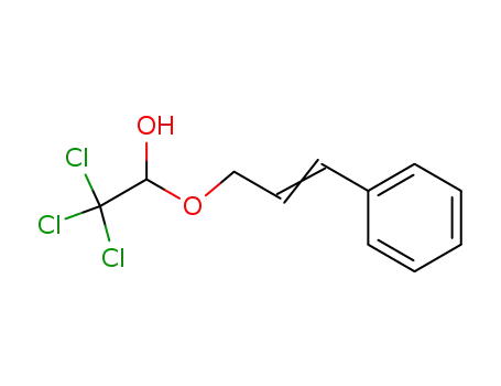 Molecular Structure of 37965-02-9 (2,2,2-trichloro-1-cinnamyloxy-ethanol)