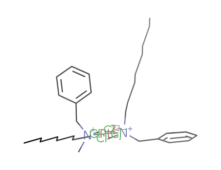 bis(benzyldimethyloctylazaniumyl)tetrachloroplatinumdiuide