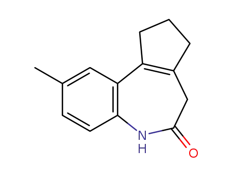 2-methyl-7,8,9,10-tetrahydro-5<i>H</i>-benzo[<i>b</i>]cyclopent[<i>d</i>]azepin-6-one