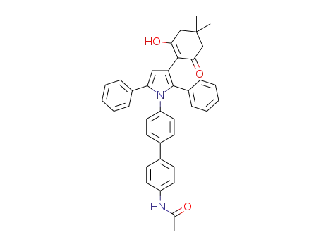 N-1-{4'-[3-(4,4-dimethyl-2,6-dioxocyclohexyl)-2,5-diphenyl-1H-pyrrol-1-yl]biphenyl-4-yl}acetamide