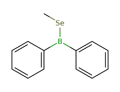 Molecular Structure of 35450-21-6 ((methylseleno)diphenylborane)