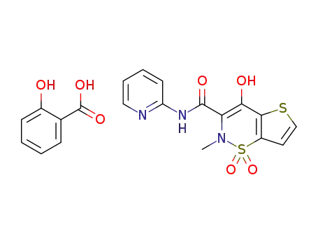 tenoxicam-salicylic acid