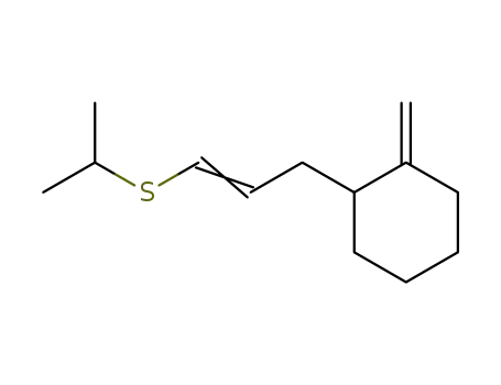 1-((E)-3-Isopropylsulfanyl-allyl)-2-methylene-cyclohexane