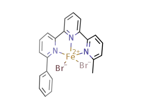 [(C<sub>5</sub>H<sub>3</sub>N(C<sub>5</sub>H<sub>3</sub>NCH<sub>3</sub>)C<sub>5</sub>H<sub>3</sub>NC<sub>6</sub>H<sub>5</sub>)FeBr<sub>2</sub>]