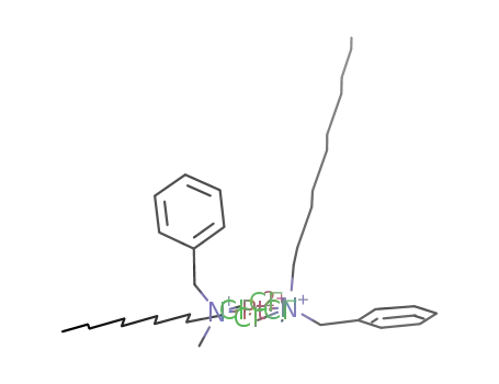 bis(benzyldimethyldecylazaniumyl)tetrachloroplatinumdiuide