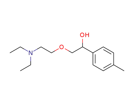 2-(2-Diethylamino-ethoxy)-1-p-tolyl-ethanol-<sup>(1)</sup>