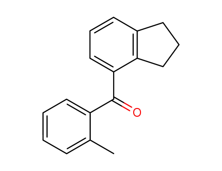 Molecular Structure of 5385-29-5 (<4>Indanyl-o-tolyl-keton)