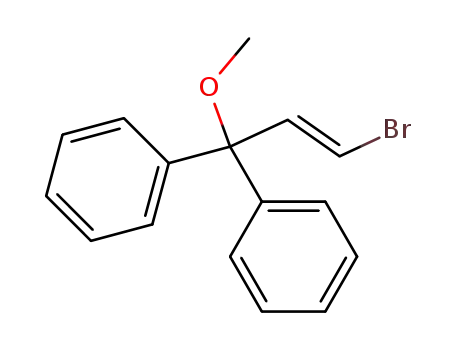 1,1-Diphenyl-1-methoxy-3-brom-prop-2-en