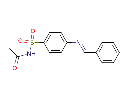 acetyl-(<i>N</i>-benzylidene-sulfanilyl)-amine