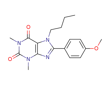 7-butyl-8-(4-methoxyphenyl)-1,3-dimethyl-1H-purine-2,6(3H,7H)-dione
