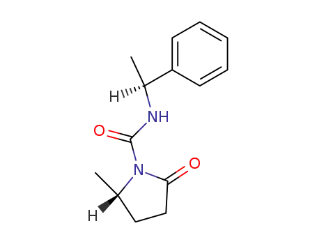 N-<(S)-1-phenylethyl>-5-methyl-2-pyrrolidone-1-carboxamide