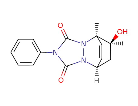 (1S<sup>*</sup>,10R<sup>*</sup>)-10-Hydroxy-1,10-dimethyl-4-phenyl-2,4,6-triazatricyclo<5.2.2.0<sup>2,6</sup>>undec-8-en-3,5-dion