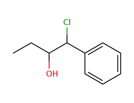 Molecular Structure of 134895-49-1 (1-Chloro-1-phenyl-butan-2-ol)