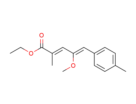 Ethyl (2E,4Z)-4-methoxy-5-(p-tolyl)-2-methylpenta-2,4-dienoate