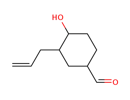 3-Allyl-4-hydroxy-cyclohexanecarbaldehyde