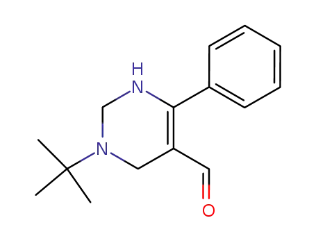 3-tert-Butyl-6-phenyl-1,2,3,4-tetrahydro-pyrimidine-5-carbaldehyde