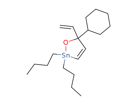 1,2-Oxastannole, 2,2-dibutyl-5-cyclohexyl-5-ethenyl-2,5-dihydro-