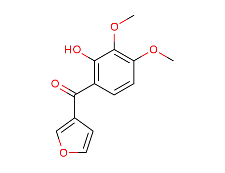(hydroxy-2 dimethoxy-3,4 phenyl) (furyl-3)methanone
