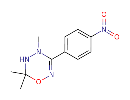 4,6,6-trimethyl-2-(4-nitrophenyl)-5,6-dihydro-4H-1,2,4,5-oxatriazine