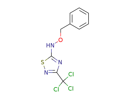 <i>O</i>-benzyl-<i>N</i>-(3-trichloromethyl-[1,2,4]thiadiazol-5-yl)-hydroxylamine