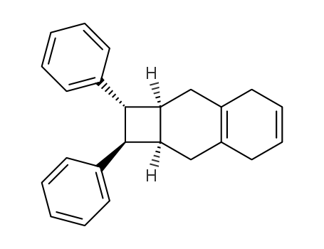 1,2,2a,3,4,7,8,8a-Octahydro-1,2-diphenylcyclobuta<b>naphthalin