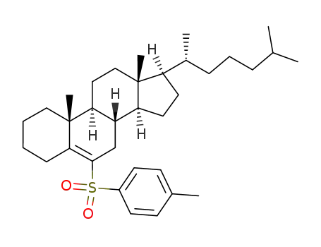 Molecular Structure of 138416-00-9 (6-(p-tolylsulphonyl)cholest-5-ene)