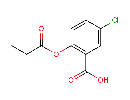 2-carboxy-4-chlorophenyl propanoate