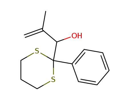 (methyl-2' propene-1' hydroxy-3'-yl-3')-2 phenyl-2 dithianne-1,3