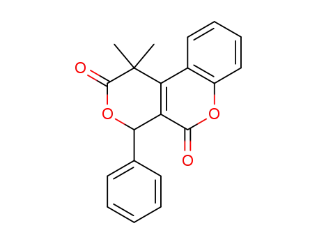 1,1-dimethyl-2,5-dioxo-4-phenyl-1,4-dihydro-2H,5H-pyrano<3,4-c><1>benzopyran