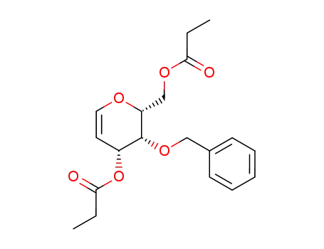 Propionic acid (2R,3R,4R)-3-benzyloxy-2-propionyloxymethyl-3,4-dihydro-2H-pyran-4-yl ester