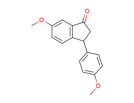 6-Methoxy-3-(4-methoxy-phenyl)-indan-1-one
