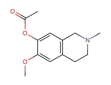 7-acetoxy-6-methoxy-N-methyl-1,2,3,4-tetrahydroisoquinoline