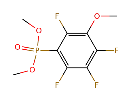 dimethyl 3-methoxytetrafluorophenylphosphonate